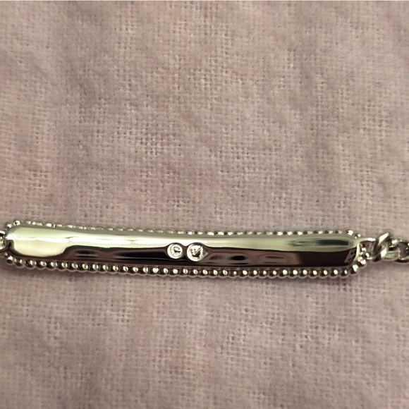 New Swarovski Purple and Silver Bracelet - Picture 4 of 5